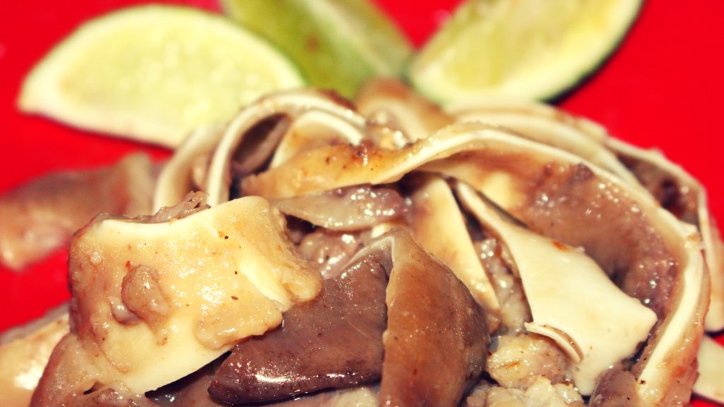 Pork Ears Alex's Chimis Restaurant